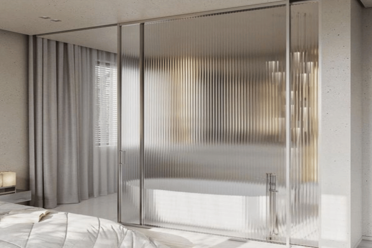 Fluted Glass Sliding Windows Singapore | SF Builders